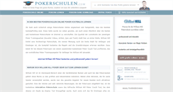 Desktop Screenshot of pokerschulen.com