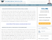 Tablet Screenshot of pokerschulen.com